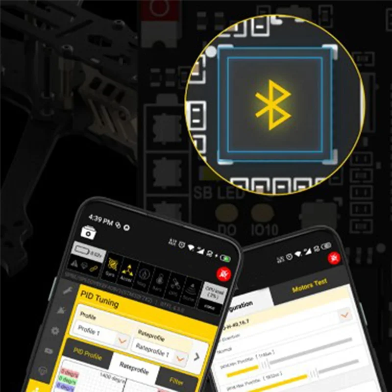 

B62B-для Speedybee SB-F4V3-50-STACK Feta Поддержка 8-полосного двигателя емкостью 1000 мкФ Высокочастотный конденсаторный модуль с низким сопротивлением Dura
