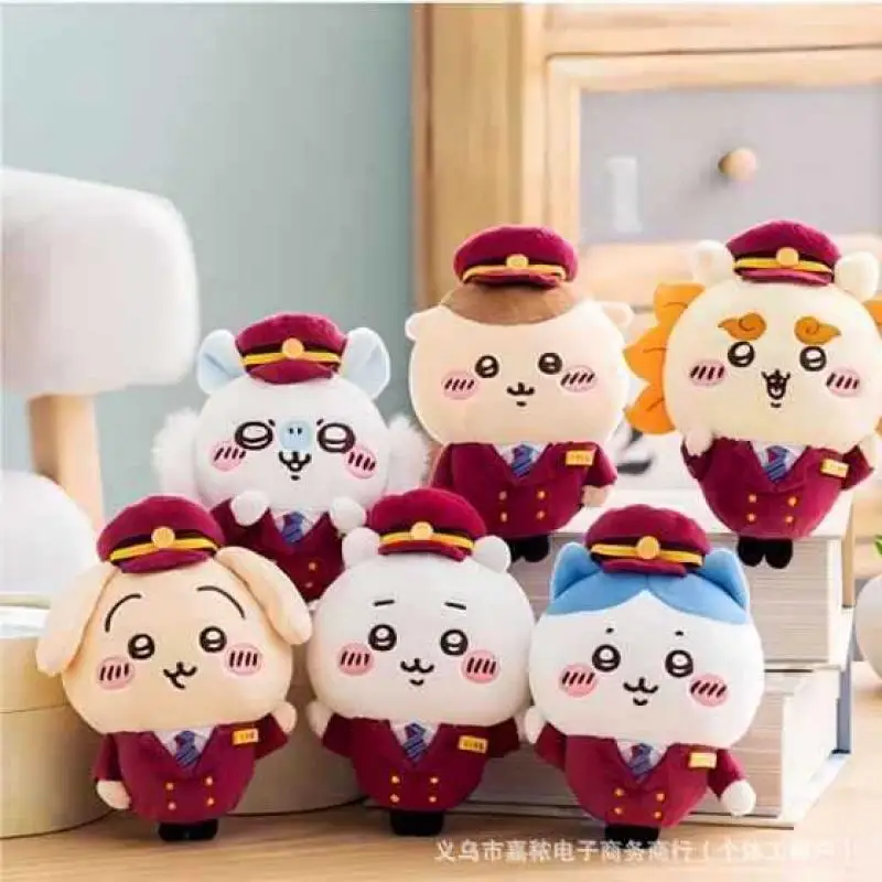 Popular 12Cm Chiikawa Hachiware Usagi Cartoon Plushie Toy Peripheral Doll Toys Ins Bag Pendant Children's Gift