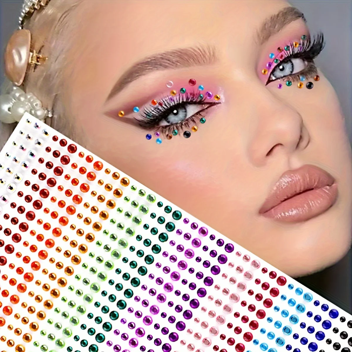 4 قطعة 10 ألوان مائية مزدوجة اللون UV الفلورسنت الوجه طلاء الجسم لجميع القديسين عيد الميلاد حفلة تنكرية لعب الأدوار