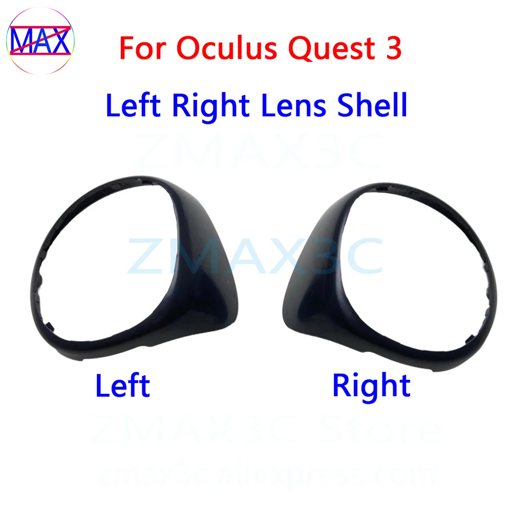 Original Display Lens Cover For Oculus Quest 3 VR Headset Left Right Lens Shell Replacement For Meta Quest 3 Lens Hood