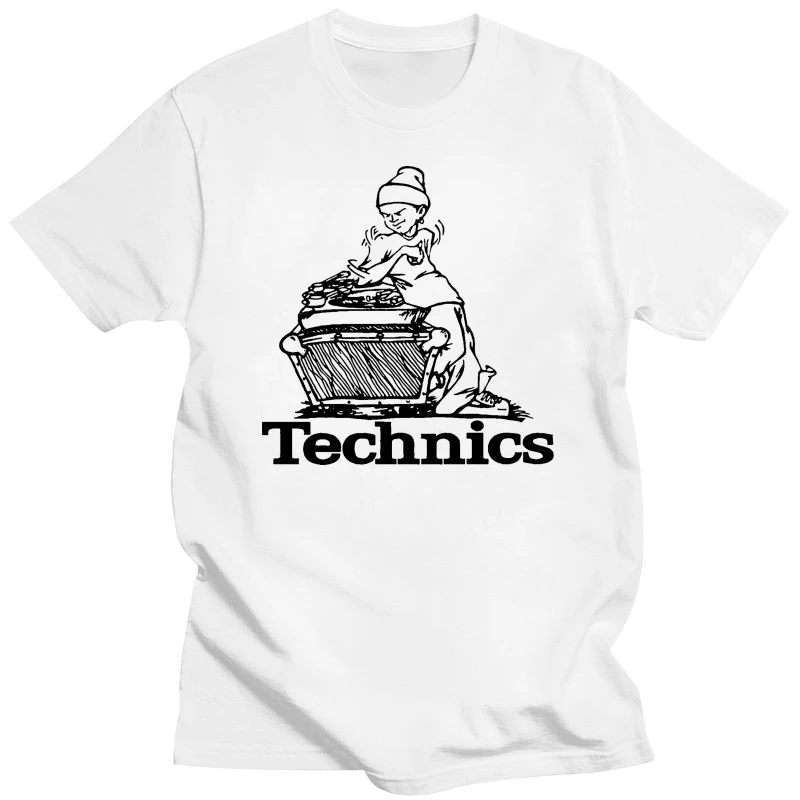 Technics Classic Scratching Dj T Shirt B Boy Dj Wear Gear Turntables T-shirt summer winter Style Men T Shirt coat clothes tops