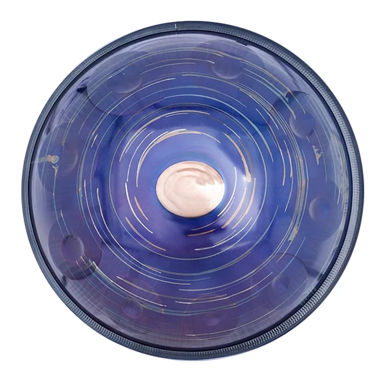 10 Noten D Kleine Handpan Drum 25 In Geluidstherapie Muziek Handpan Roestvrijstalen Trommel Muziekinstrument 440Hz