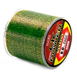 500m Invisible Spoted Fishing Line Fly Fishing Line Bionic Monofilament Fish Line Speckle carp Nylon Thread Fishing Line
