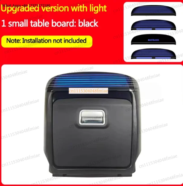 Car Seat Back Travel Portable Folding Table  For Mercedes Benz Vito And V-Class V260 V250 V220  Rear Backrest Small Table Panel