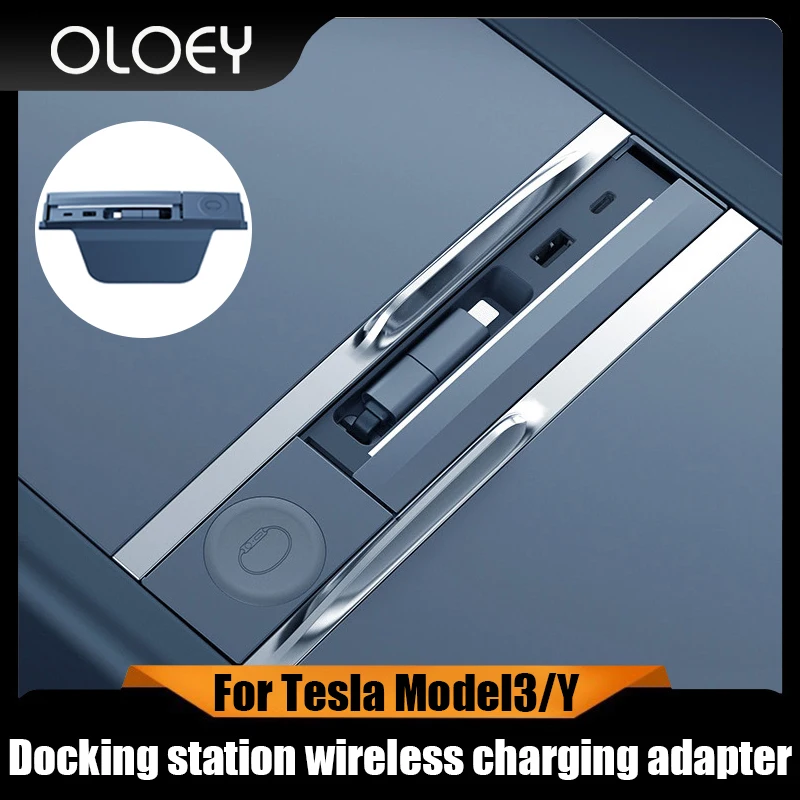 

For Tesla Model3/Y expansion dock, central control adapter, support new version