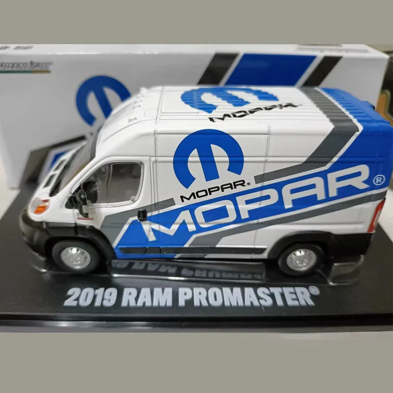 1:43 Scale 2019 Mopar Promaster Ram Lorry Van Replica Alloy Toy Car Static Decoration Gift Souvenir Classic