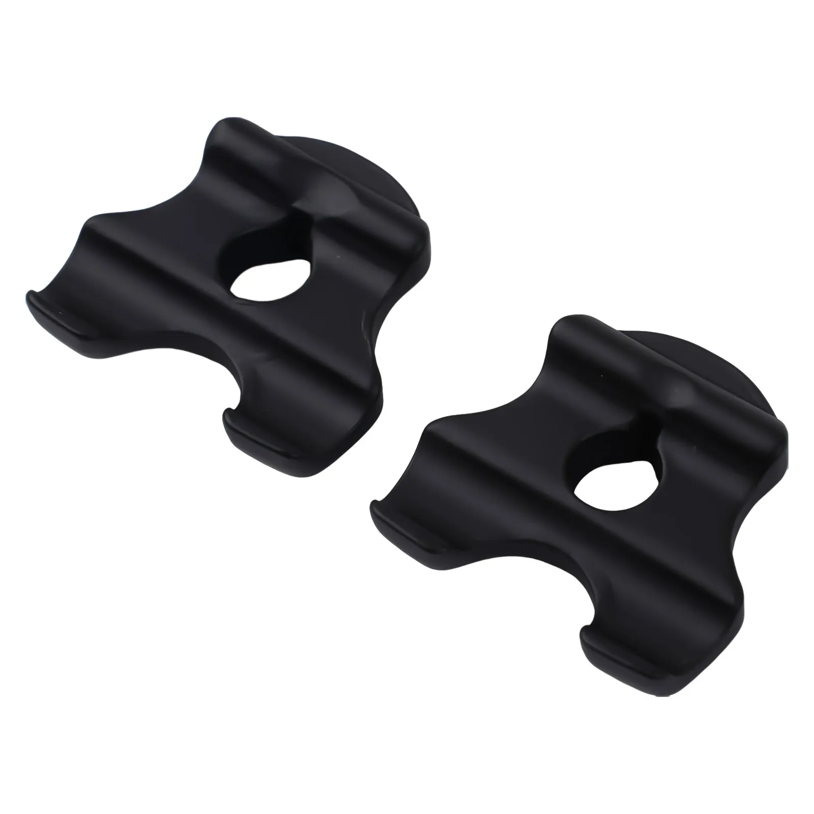 2pcs Bike Seatpost Clamp Steel Bicycle Accesseries For Carbon Rails Oval Carbon Saddle Rails 7x9mm Bicycle Oval/Round Clips