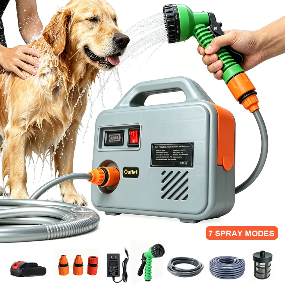 

Cordless Rechargeable Lithium Battery Water Pump Dual Motor Portable Irrigation Pump for Garden Watering and Farm Use