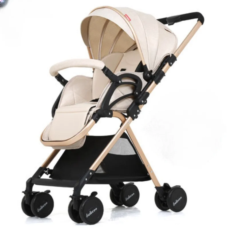 

Baby Stroller Can Sit and Lie Down Light Folding Shock Absorber Small BB Parachute 0-3 Years Old