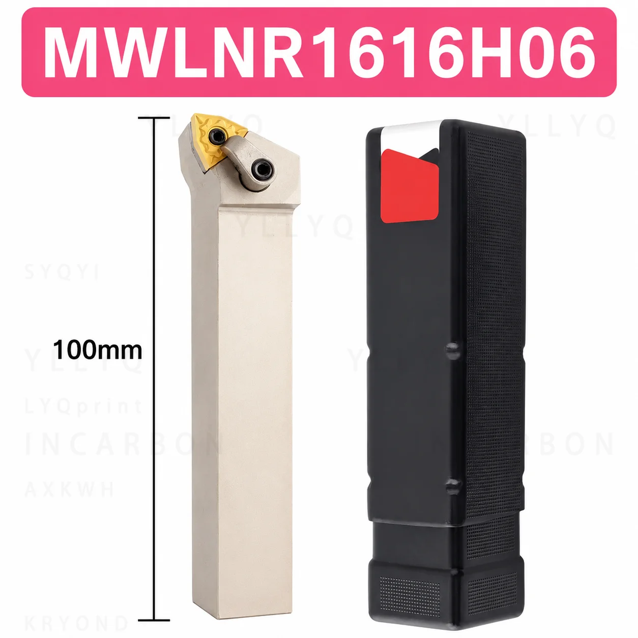 MWLNR MWLNL 1616/2020/2525 CNC Metal Lathe Cutter White Holder External Turning Tools Boring Bar For WNMG Carbide Inserts - view 6
