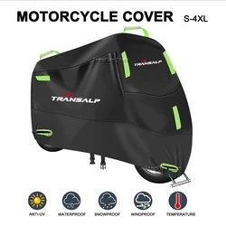 For Honda TRANSALP XL 600 650 700 V XL700V XL650V Motorcycle Cover Waterproof Outdoor Scooter UV Protector Rain Cover
