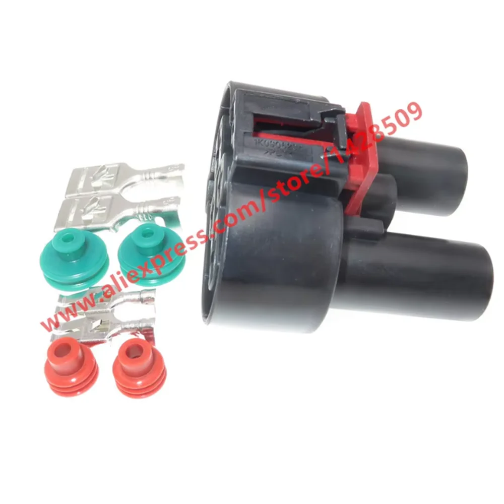 1 Set 4 Pin 1K0906234 Automotive Car Electronic Fan Plug Female Socket For VW Polo Golf Audi 1K0 906 234