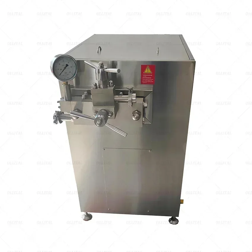 Adhesives High Pressure Homogenizer Food Emulsifier Automatic High Pressure Milk Homogenizer Machine  High Pressure Homogenizer