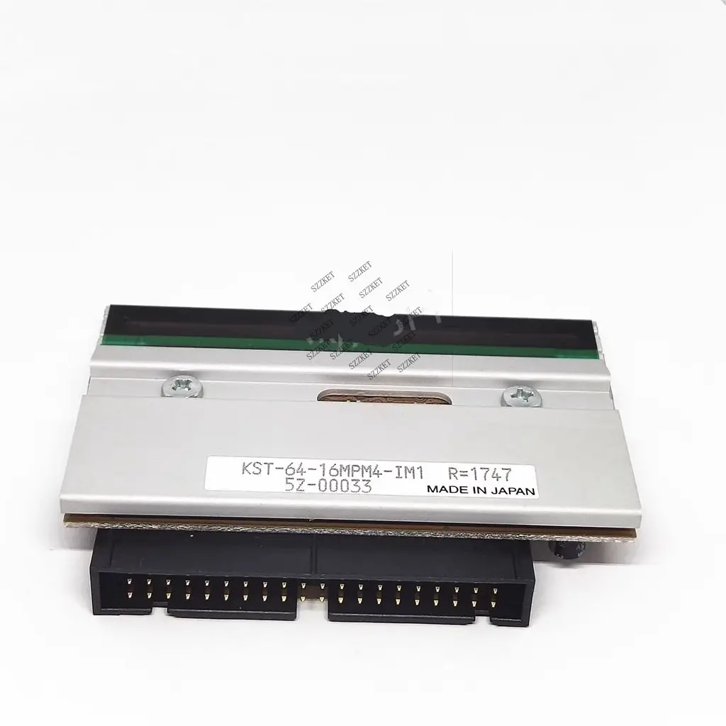 Original for Intermec 3240 406dpi PrintHead Barcode Printer Accessories Thermal Head Barcode Print Head KST-64-16MPM4-IM1