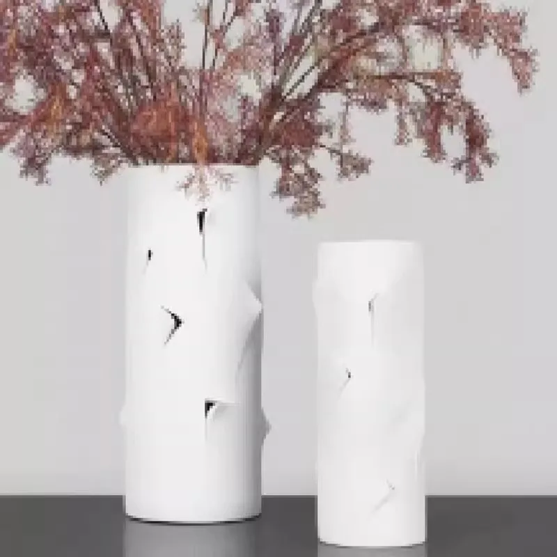 Artistic Creativity Ceramic Irregular Pattern Small Ornaments Hotel Living room Decoration Exhibition Abstraction Handicrafts