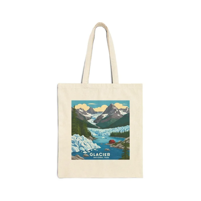 

Холщовая сумка-тоут Moraine Lake Natures, холщовые сумки-органайзеры для мелочей, женские сумки 2026, большие сумки