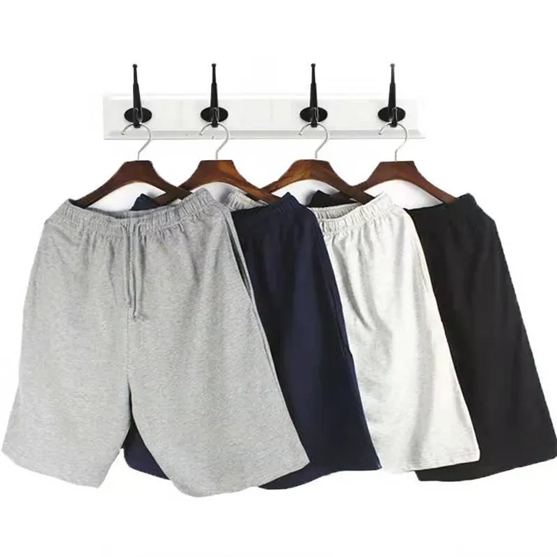 

Men's Cotton Sleepwear Shorts Thin Five-Quarter Loose Comfortable Home Leisure Pants Breathable Summer Knitted Fabric