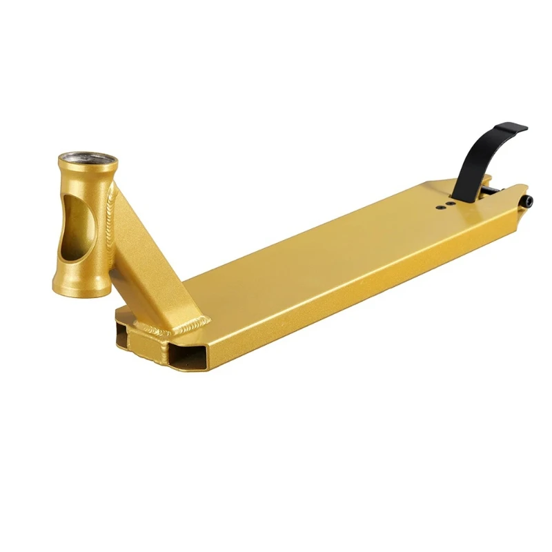 

Gold Scooter Deck 520mm*120mm6061-T6 Aluminum extreme Sport 4 5 6 7 Pro Kick Stunt Park Scooter