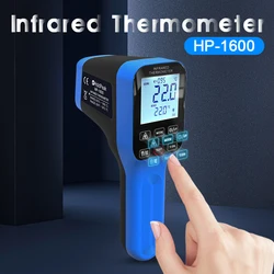 HP-1600 Non-Contact Infrared Thermometer,difficult to reach,without Damage,the object, Accurate to Measure,High Accuracy,HP1600