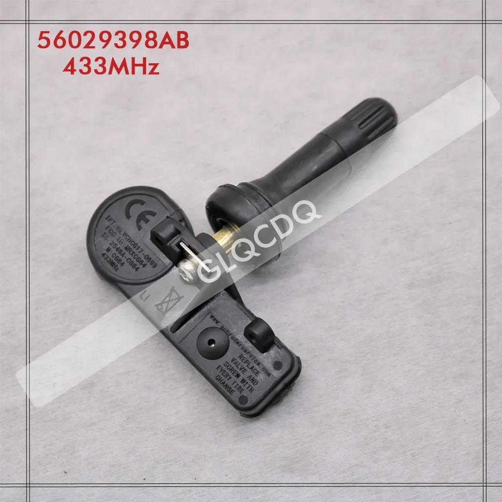 DLA 2009 2010 2011 2012 2013 DODGE RAM TPMS 433 MHz CZUJNIK CIŚNIENIA W OPONACH TPMS CZUJNIK CIŚNIENIA POWIETRZA W OPONACH 56029398 AB