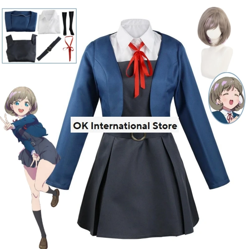 Варианты дизайна Proyek Sekai Panggung! Женская школьная форма из аниме «милая лиелла шибуя Тан Кеке», платье, Униформа, одежда на Хэллоуин