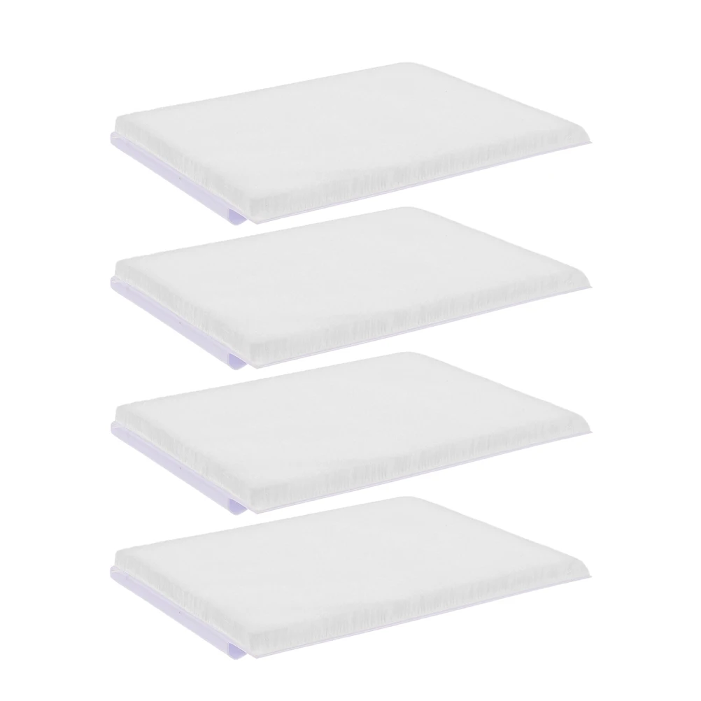 Almohadilla de repuesto para herramientas de pintura de bordes, 4 Uds., para techos de pared, zócalo, almohadillas de repuesto, flexibles, duraderas, uso prolongado