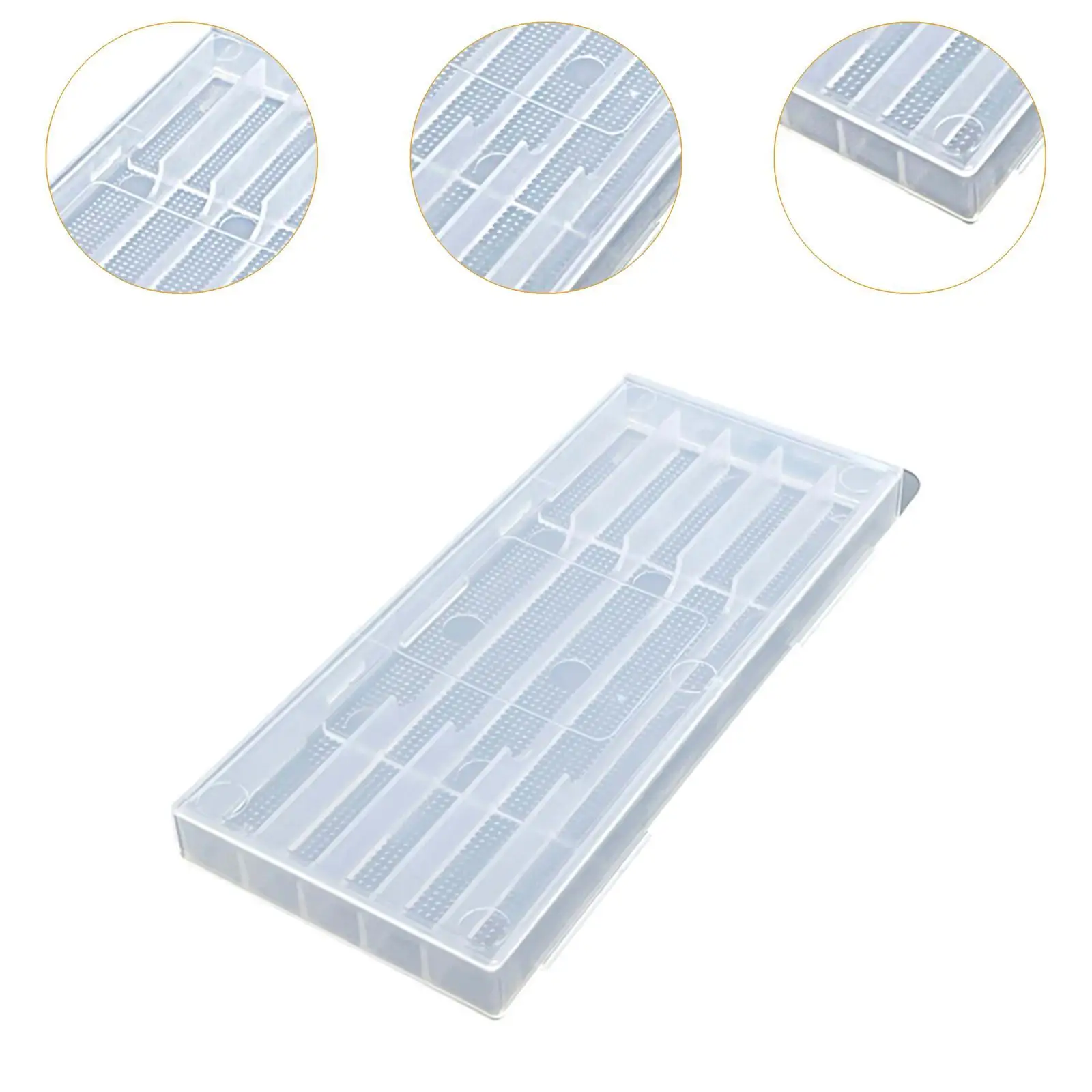 Drill Bits Storage Box Small Parts Case Reusable, Portable, Practical, Rectangular Premium Container Accessory Organizer