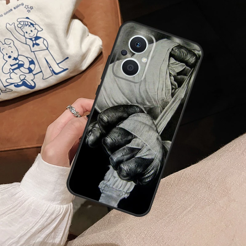 Чехол для телефона Muay Thai Kickboxing Fight для OPPO Reno 13 13F 12 11 F 8T 7 8 10 Pro OPPO Find X8 Pro X6 X3 X5 Lite Cover
