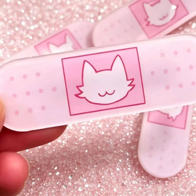 Game The Freak Circus Pierrot Cosplay Kopfbedeckung Kawaii Acryl Rosa Haarspange Haarnadel Mädchen Schmuck Haaraccessoires Ornament Requisite – Detail 1