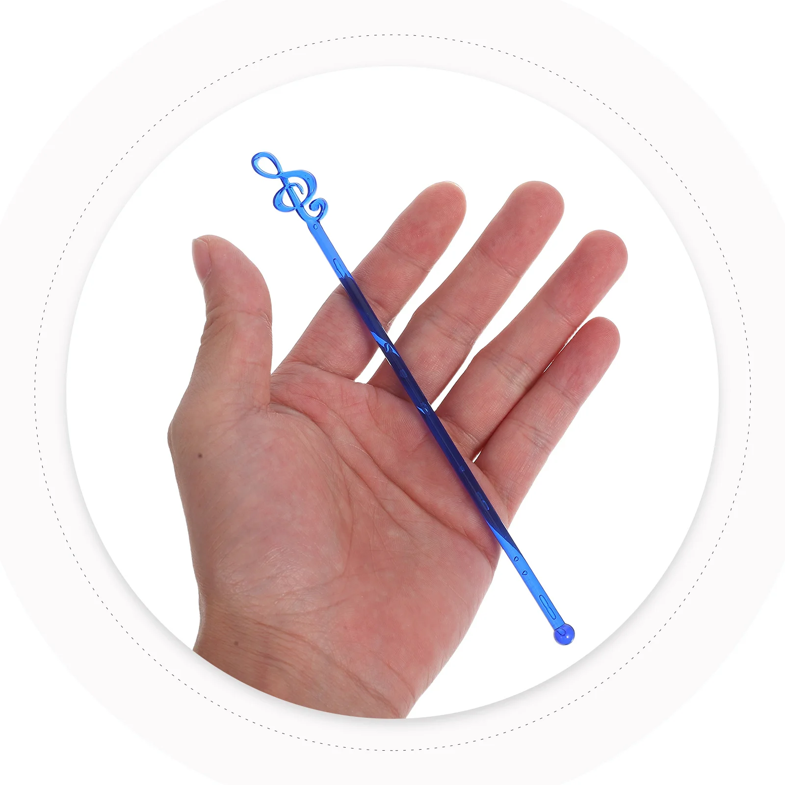 

50Pcs Vibrant Musical Notes Stirrers for Beverages Fun Mixing Sticks for Cocktails Tea Parties Bar Tools Drinkware Accessories