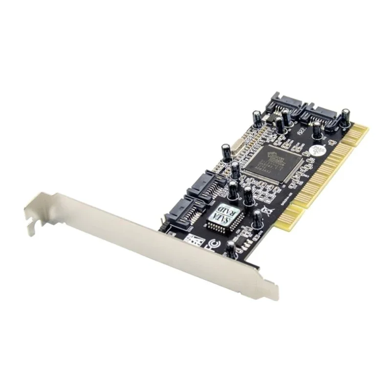 4-port Chipset RAID Controller Card Silicon Image Sil3114 PCI to Sata 3114Array Card SATA Expansion Card Conversion