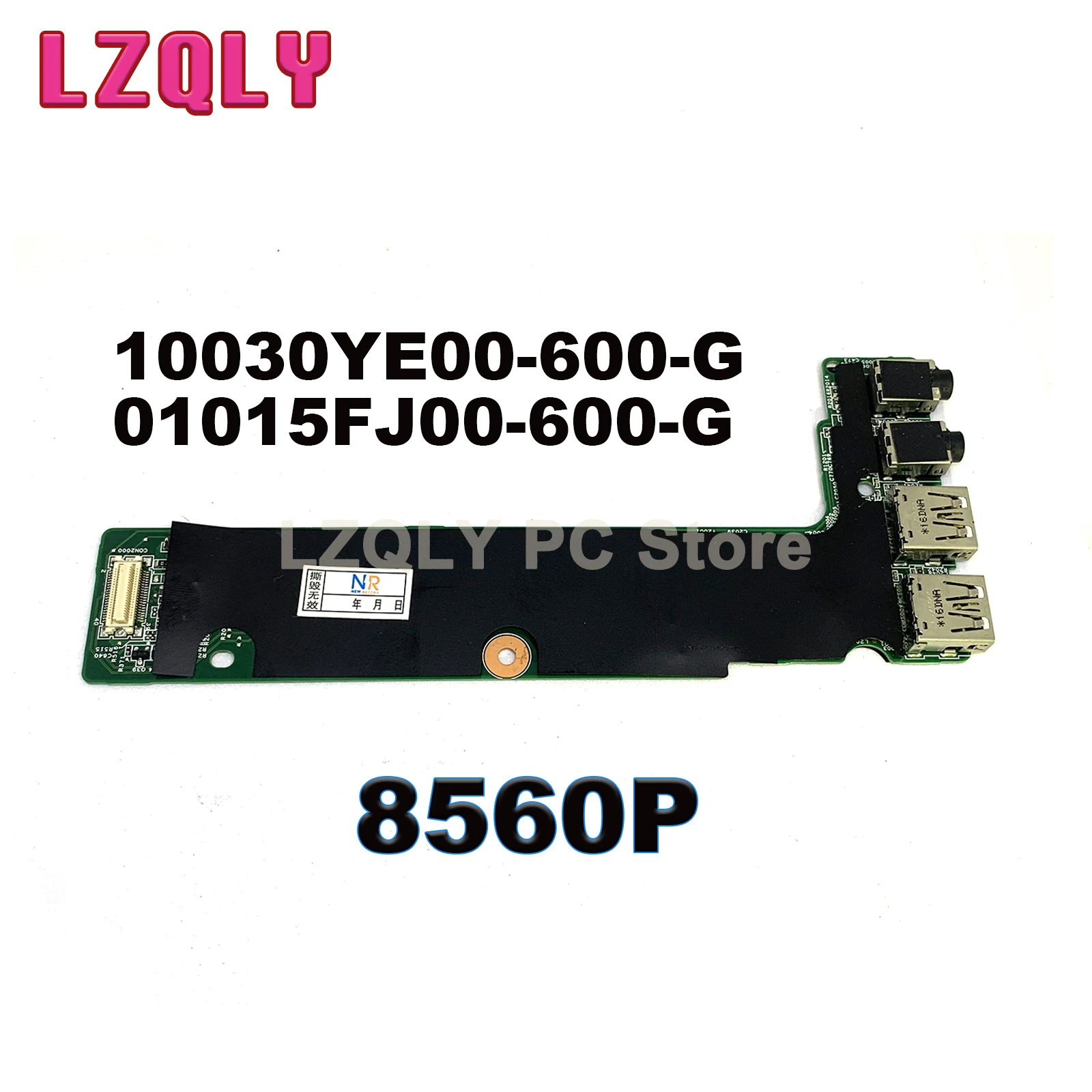 FOR HP FOR EliteBook 8560P Audio Jack USB Port Board 10030YE00-600-G 01015FJ00-600-G