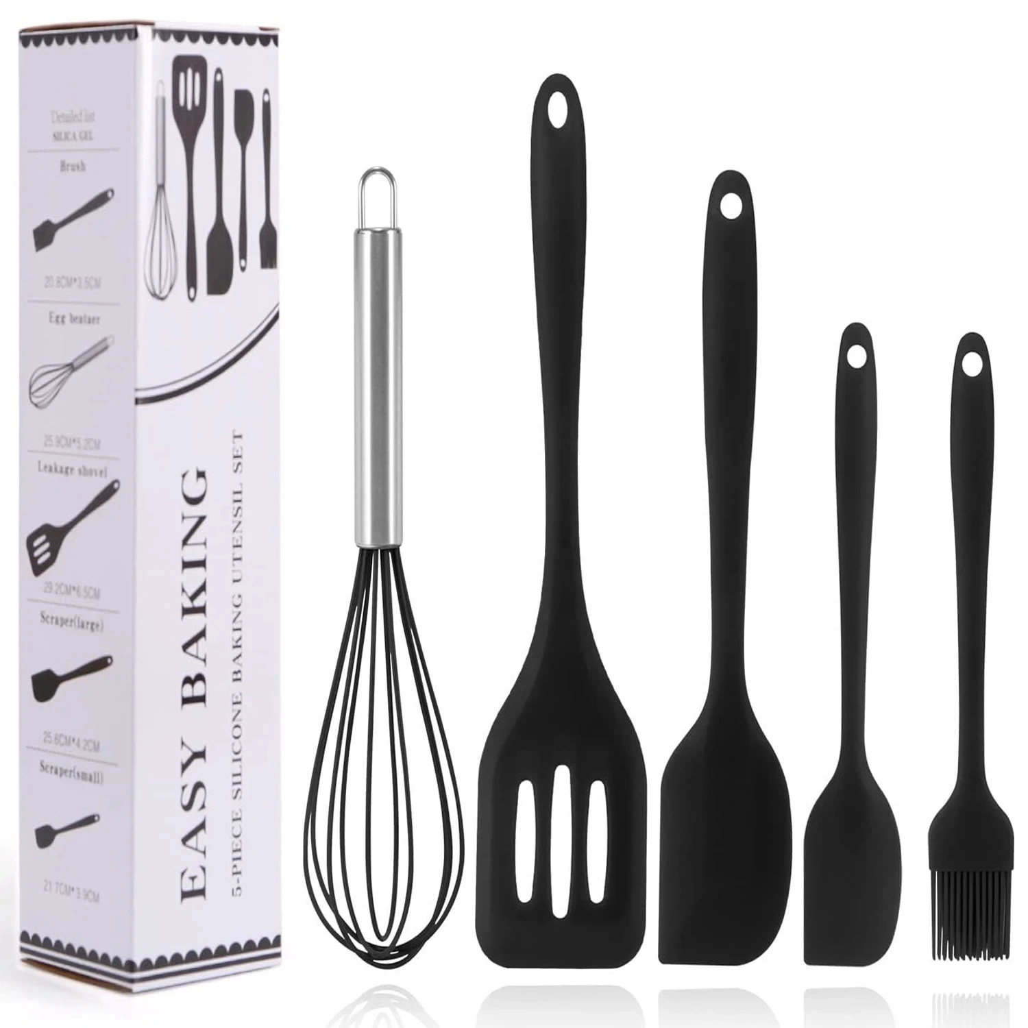 5PCS Set Silicone Spatula Oil  - огляд і ціна Kitchen Baking Brush