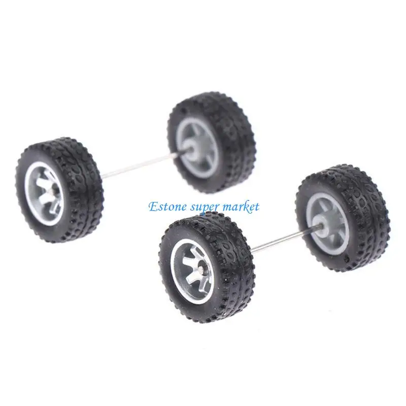 090B 4 Black 1/64 Scale Alloy Axles Rods For Model Truck Upgrades