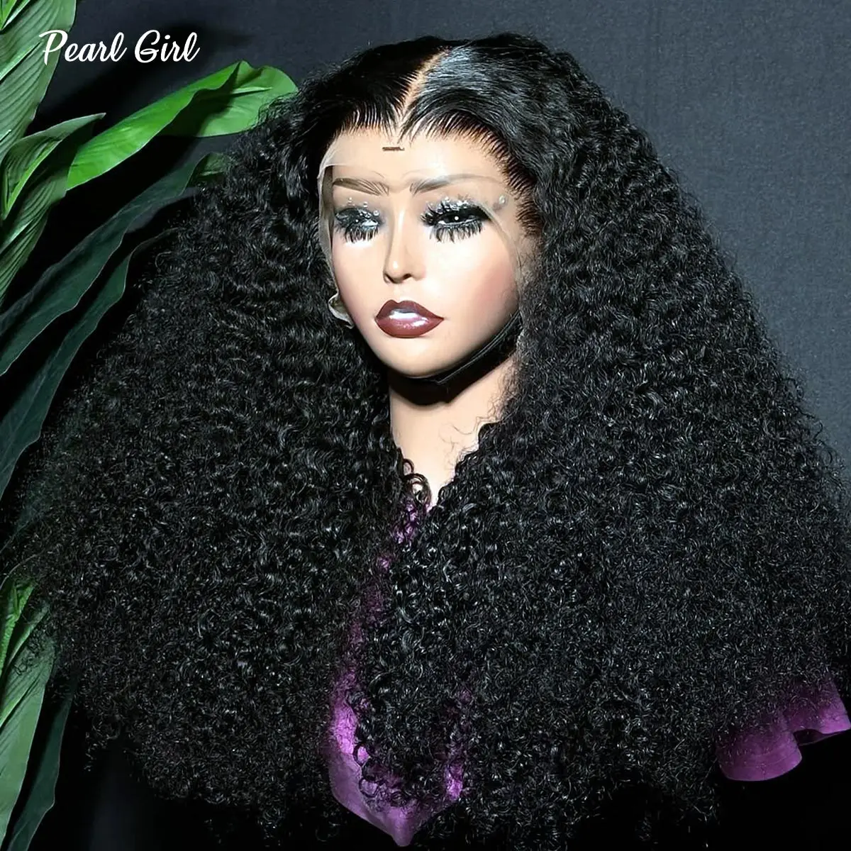 

500 High Density Glueless Wig 360 13x6 Kinky Curly Lace Front Wigs Human Hair Pre Plucked 13x4 HD Lace Frontal Wig for Woman