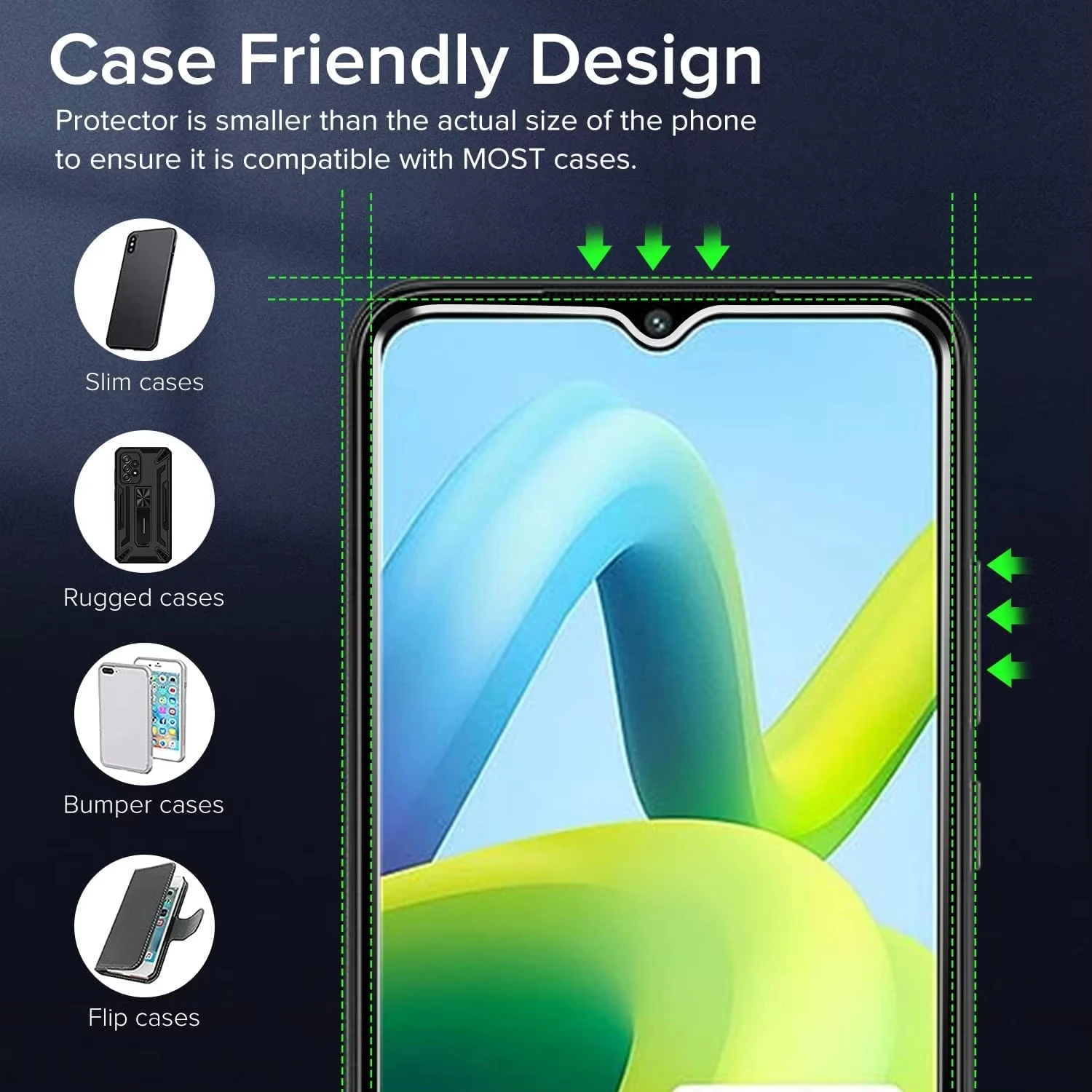 3-1Pcs Screen Protector Gehärtetem Glas Für Xiaomi Redmi Hinweis 15 Pro 5G 14 13 12 11 10 9 15C 14C 13C 12C 10C 12R 10S 14S 15R Film – Detail 2