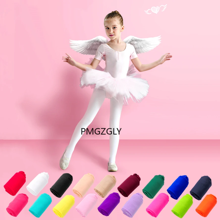 Einfarbige Strumpfhose für Schüler, Kinder, Mädchen, Ballett, Tanz, Samtstrümpfe, Socken, Hosen für Babys, Leggings