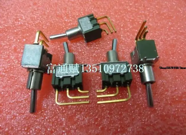 Authentic NKK Toggle Switch M-2012V Shaking Head and Pulling 3 Feet 2 Gear Curved Feet 0.4va28v  