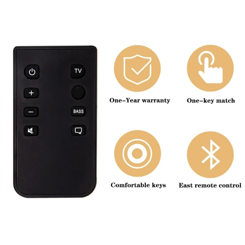 Tragbare ABS-Fernbedienung, leichtes Design für 5 10 15 Soundsysteme, robustes Soundbox-Zubehör