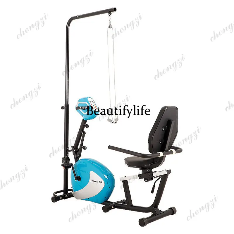 Electric rehabilitation training bicycle, recumbent car, home, smart exercise bike