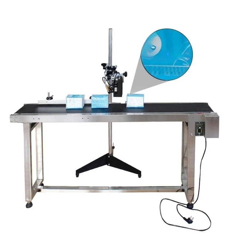 New 950 Smart Inkjet Printer To Print Production Date Small Automatic Coding Machine Printer Marking Machine Barcode QR Code