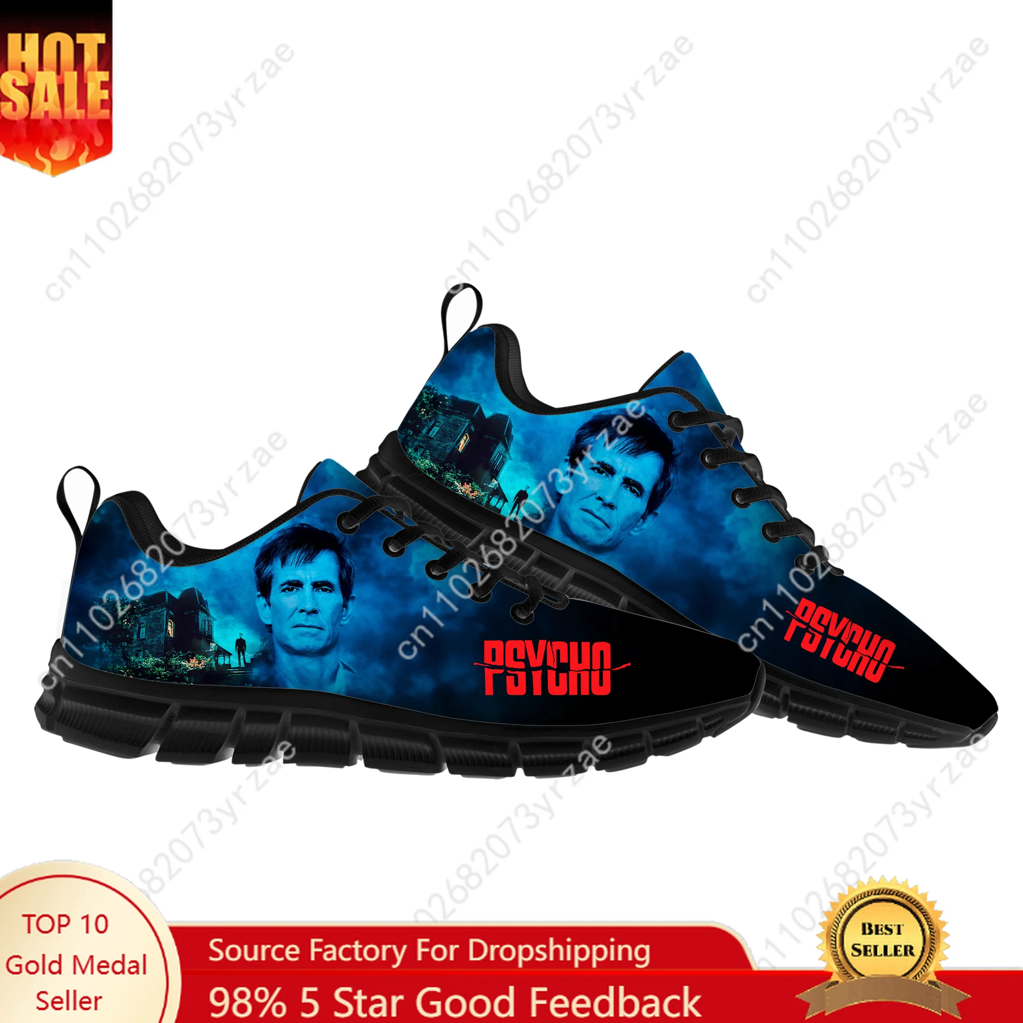 

Psycho Lace Mesh Shoes Flat Sneaker Mens Womens Sports Shoe High Quality Personalized Fashion Sports Sneakers Custom Footwer