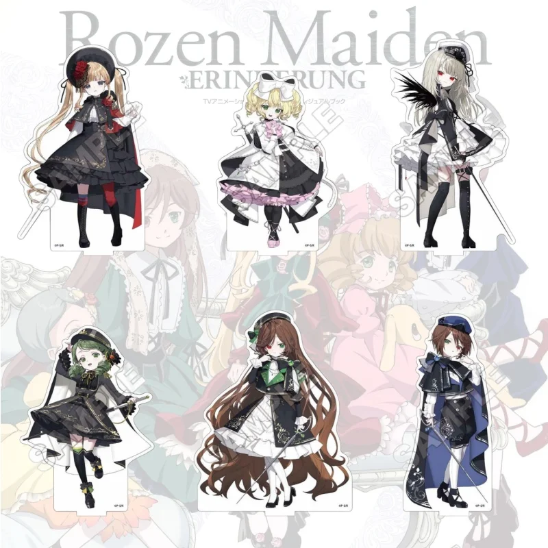 

Anime Rozen Maiden Acrylic stand Shinku Suigintou Kanaria Suiseiseki Souseiseki Cartoon keychain Gifts Toys 15cm