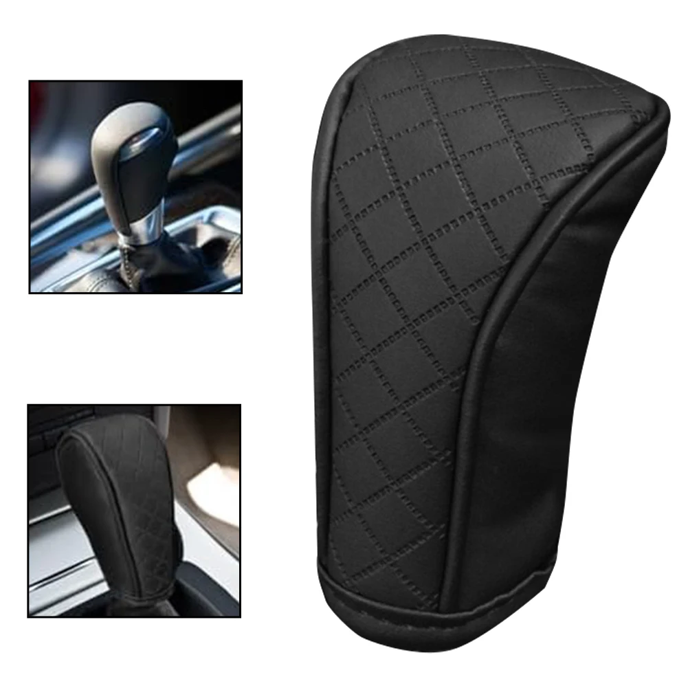 

Anti-Slip Gear Cover Car Gear Cover Car Interior Styling Ergonomic Shape Protective Cover Wear-Resistant Material For Cars