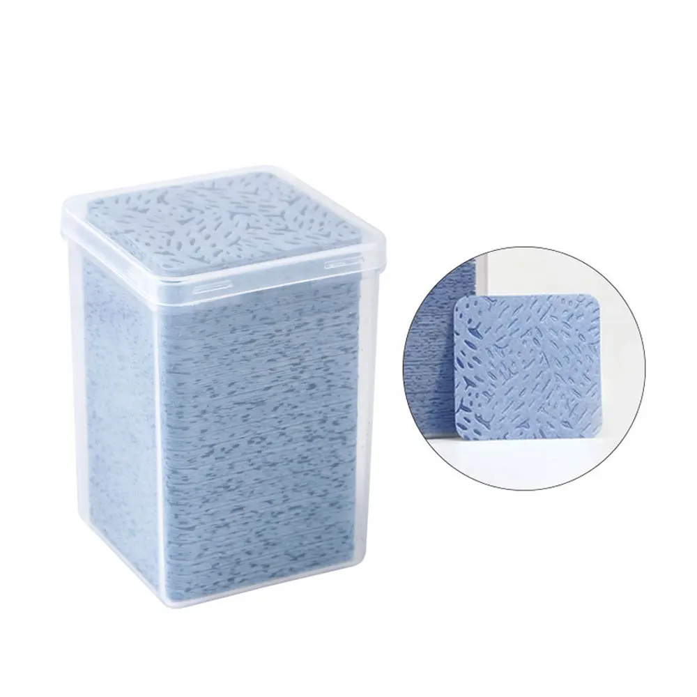 200 pz Salviette di Carta di Cotone Colla Per Ciglia Bottiglia di Colla di Rimozione Della Colla Pulire La Bocca Della Prevenire Il Bloccaggio Colla Cleaner Pad Estensione Delle Ciglia