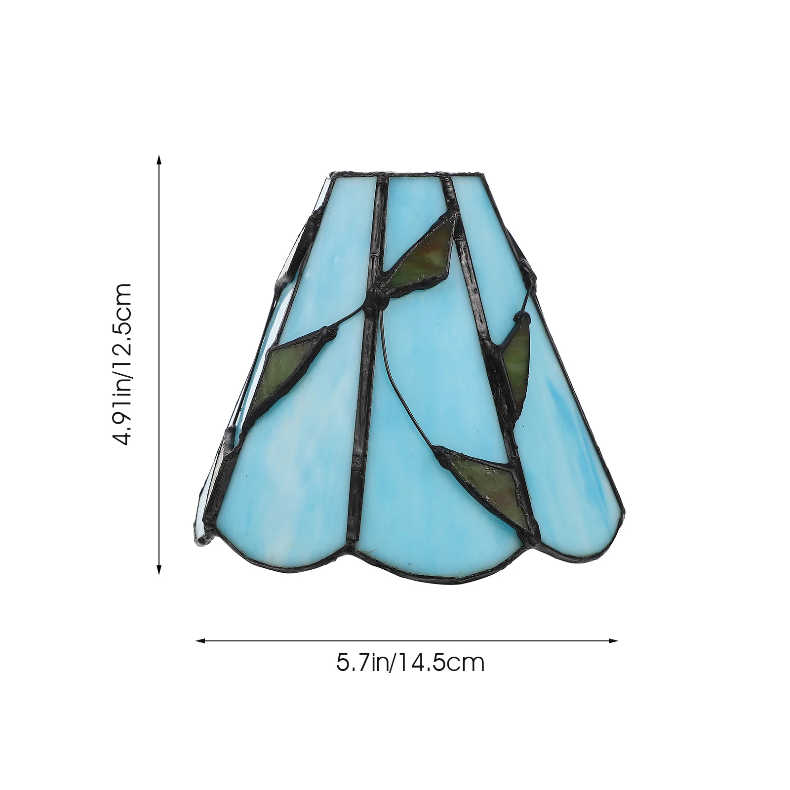E27 Подвесной светильник Абажур Замена стекла Витраж Изысканный дизайн Классический декор Спальня Гостиная Бар