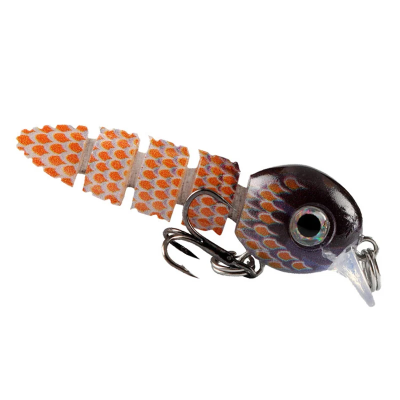 Przynęta wędkarska Multi Jointed Swimbait 5.5cm/4g Crankbait Realistyczne twarde przynęty na ryby Zestaw małych przynęt wędkarskich Woblery Tackle — zdjęcie 6
