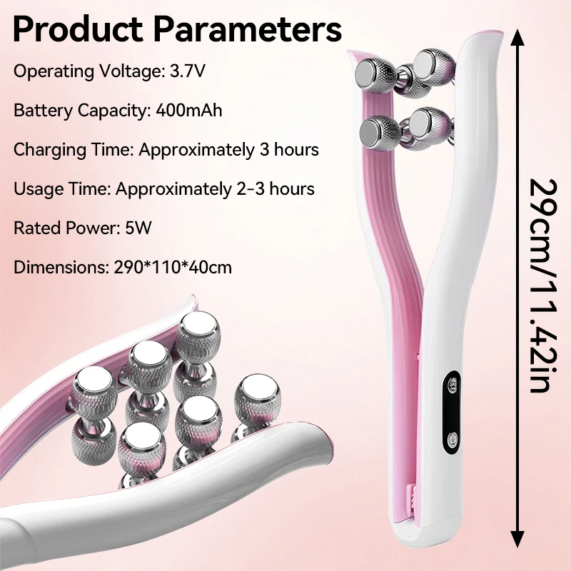Rouleau de Lifting du visage rotatif à 360 degrés, masseur en forme de Y, masseur du menton, Instrument de beauté à usage domestique, outil de soins de la peau