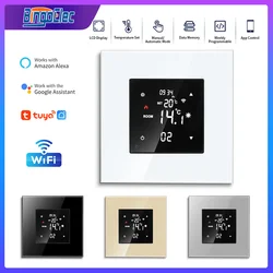 Tuya WiFi Smart Thermostat Touch Screen Electric Floor Heating Water Gas Boiler Temperature Remote Controller Work with Google