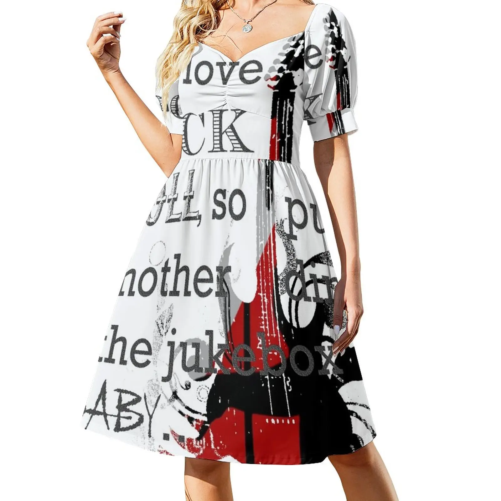 

I Love Rock and Roll Sleeveless Dress Bridesmaid dress woman loose women's dress